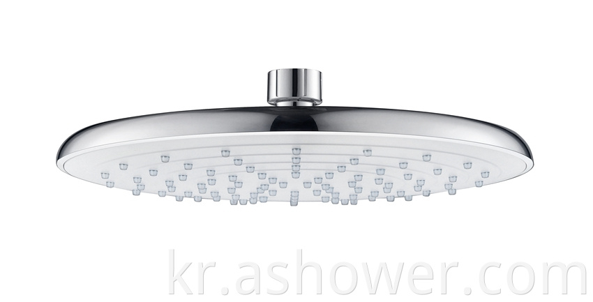 9 Inch Abs Plastic Round Rain Shower Head